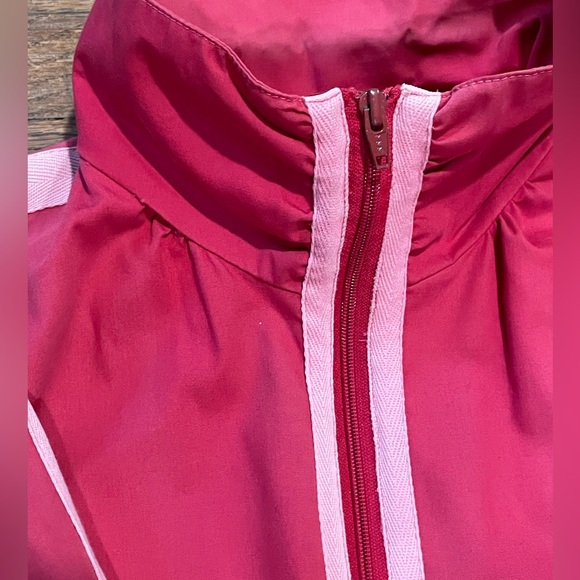 Pink Vintage Foxland by Lanson Cotton Canvas Raincoat - Picture 4 of 7